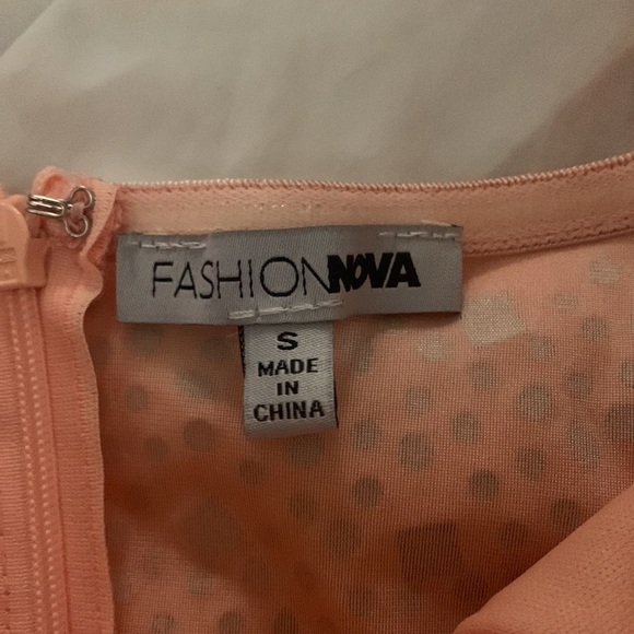 FashionNova Sparkle Pink Dress - Picture 3 of 3